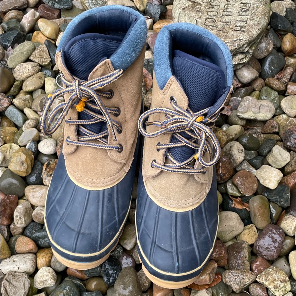 Kiks Leather Trista Duck Boots‎